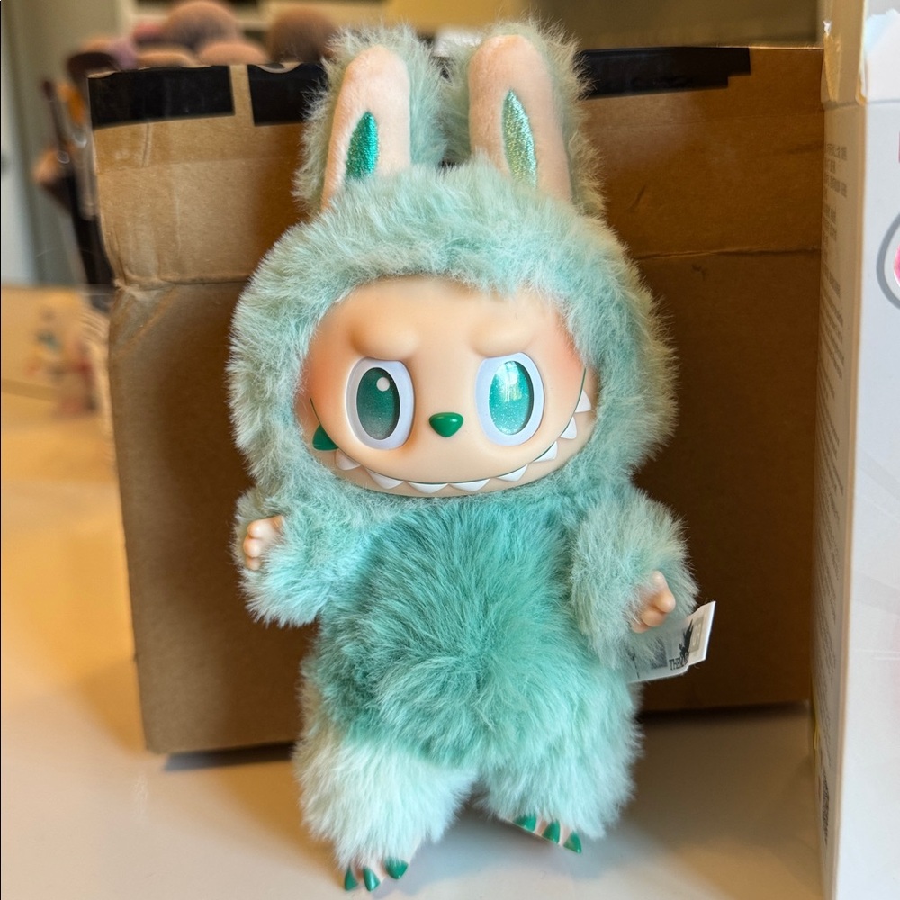 POPMART Labubu SERENITY Big Into Energy The Monsters Blind Box Keychain